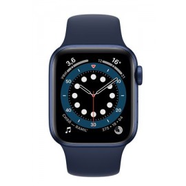 Купить Apple Watch Series 6 44mm Blue Aluminum Case with Deep Navy Sport Band онлайн